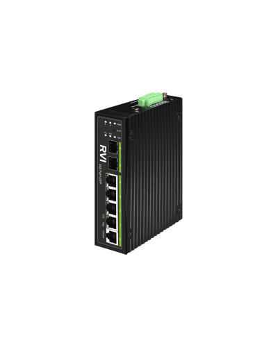 RVi-1NSIM4GP-2S. Коммутатор с питанием по PoE. RVi в Набережных Челнах