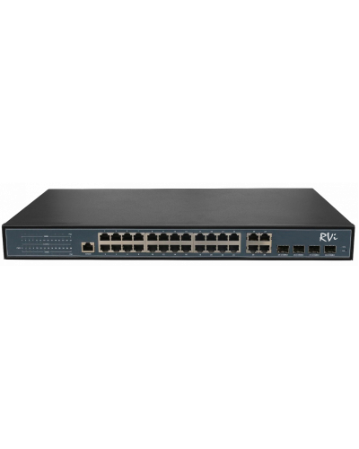 RVi-1NSM24G-4C. Коммутатор с питанием по PoE. RVi в Набережных Челнах