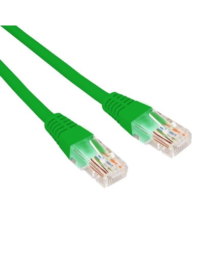 Патч-корд U/UTP CAT 6, RJ45-RJ45, 26AWG, LSZH, зеленый, 0.3м REXANT (02-0296-03). Патч-корд UTP. Rexant в Набережных Челнах