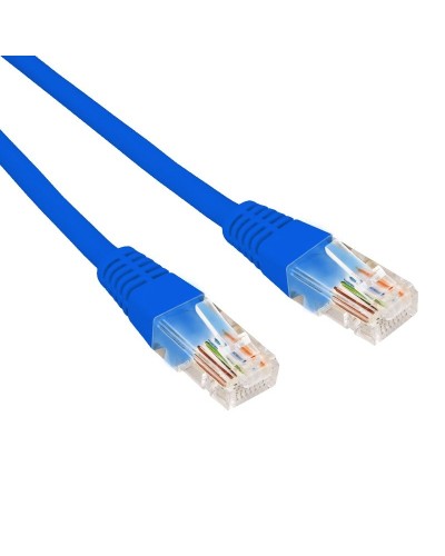 Патч-корд U/UTP CAT 6, RJ45-RJ45, 26AWG, LSZH, синий, 0.3м REXANT (02-0294-03). Патч-корд UTP. Rexant в Набережных Челнах