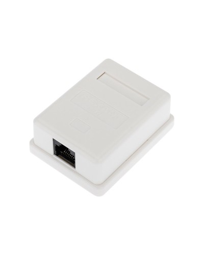 Розетка компьютерная внешняя, 1-порт RJ-45 (8P8C), UTP CAT 6 REXANT (03-0132). Розетка RJ-45. Rexant в Набережных Челнах