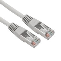 Патч-корд F/UTP, CAT 5e, RJ45-RJ45, 26AWG, LSZH, серый, 0,5м  REXANT (02-0110-05). Патч-корд FTP. Rexant