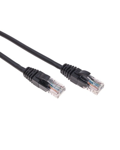 Патч-корд U/UTP, CAT 5e, RJ45-RJ45, 26AWG, LSZH, черный, 0,5м  REXANT (02-0102-05). Патч-корд UTP. Rexant в Набережных Челнах
