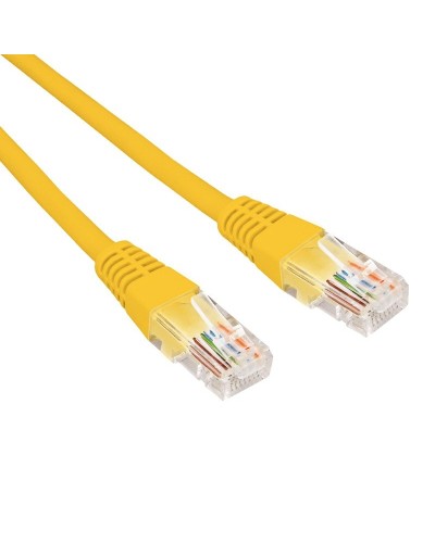 Патч-корд U/UTP CAT 6, RJ45-RJ45, 26AWG, LSZH, желтый, 3м REXANT (02-0295-3). Патч-корд UTP. Rexant в Набережных Челнах