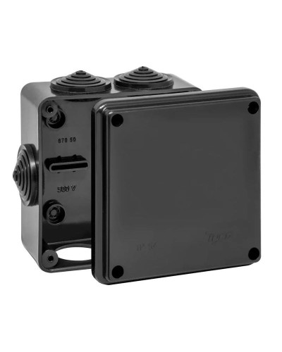 Коробка TYCO ОП 100х100х50мм УХЛ1 IP54 черный (67050Ч). Коробка распределительная. RuVinil в Набережных Челнах