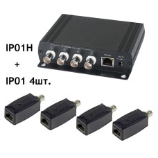 IP01K. Удлинитель Ethernet. SC&T
