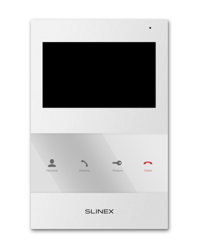 SQ-04 (белый). Монитор домофона цветной. SLINEX в Набережных Челнах