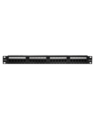 Патч-панель 19", 24хRJ-45, UTP, Cat.5e, 1U (10-0403): Патч-панель 19'' в Набережных Челнах