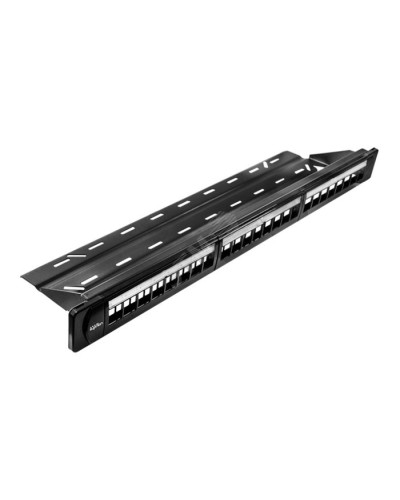 Модульная патч-панель 19", под 24 модуля Keystone, UTP, 1U (10-0401): Модульная патч-панель под 24 модуля, UTP, 1U в Набережных Челнах