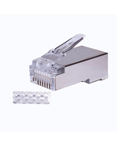 Коннекторы 8P8C FTP Cat.6 3U (RJ-45) (100шт) (10-0202). Разъем RJ-45. SUPRLAN в Набережных Челнах