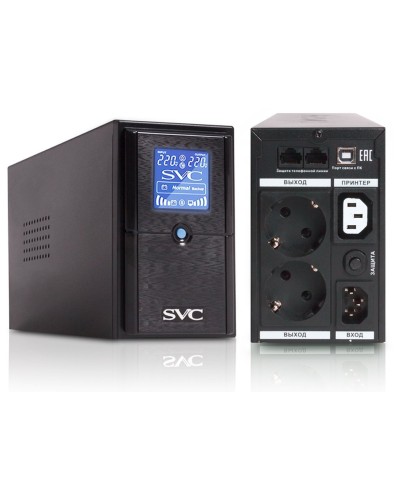 SVC V-650-L-LCD. Источник бесперебойного питания. SVC в Набережных Челнах