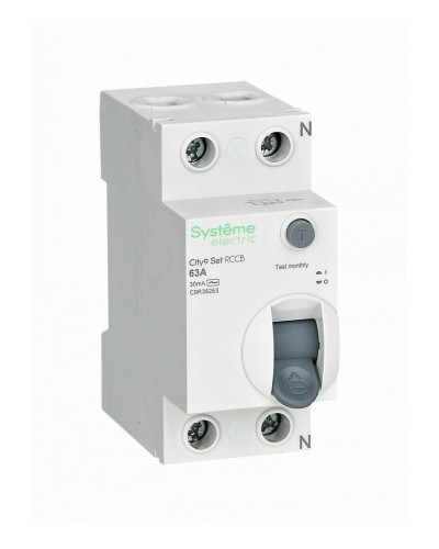 City9 Set 63А 2P 30мА AC 230В (C9R36263). Выключатель дифференциального тока. Systeme Electric в Набережных Челнах