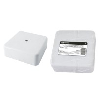 Коробка КР 50х50х20 ОП белая, IP40, с клеммной колодкой (SQ1401-0902). Распаячная коробка. TDM ЕLECTRIC