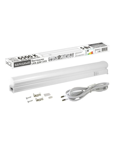 ДПО 2001 5 Вт, 6500К, IP40 (SQ0329-0112). Светильник LED. TDM ЕLECTRIC в Набережных Челнах
