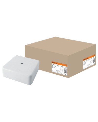 Коробка КР 50х50х20 ОП белая, IP40 (SQ1401-0201). Распаячная коробка. TDM ЕLECTRIC в Набережных Челнах