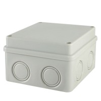 Коробка ОП 110х110х70мм, крышка на винтах, IP55, 8вх., без гермовводов (SQ1401-0814). Распаячная коробка. TDM ЕLECTRIC