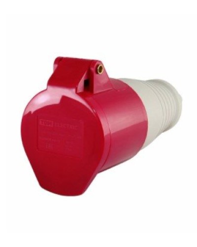 Розетка 224 переносная 3Р+РЕ 32А 380В IP44 (SQ0603-0013). Розетка. TDM ЕLECTRIC в Набережных Челнах
