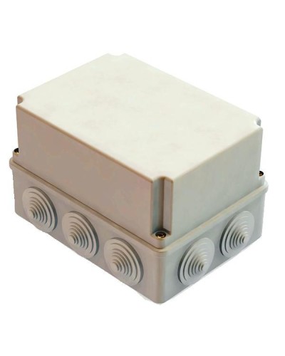Коробка ОП 190х140х120мм, крышка, IP44, 10 гермовводов (SQ1401-1245). Распаячная коробка. TDM ЕLECTRIC в Набережных Челнах