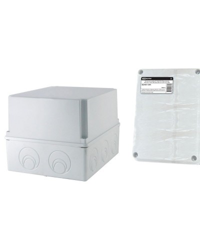 Коробка ОП 240х195х165мм, крышка, IP44, кабельные вводы d28-3шт, d37-2шт (SQ1401-1273). Распаячная коробка. TDM ЕLECTRIC в Набережных Челнах