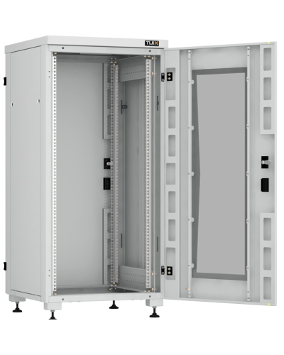 TFI-246080-PMMM-R-GY. Шкаф телекоммуникационный 19 напольный 24U. TLK в Набережных Челнах