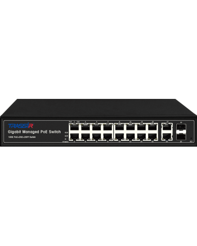 TR-NS24202S-300-16PoE. Коммутатор с PoE. Trassir в Набережных Челнах
