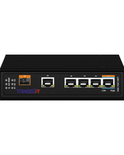 TR-NS15061S-150-4POE. Коммутатор с PoE. Trassir в Набережных Челнах