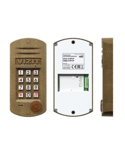 БВД-315FCP. Блок вызова домофона. VIZIT в Набережных Челнах