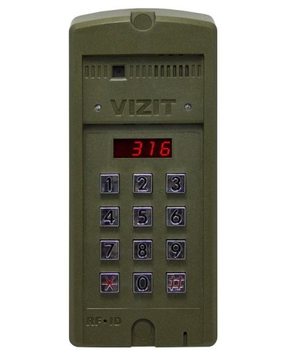 БВД-316F. Вызывная панель аудиодомофона. VIZIT в Набережных Челнах