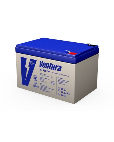Ventura HR 1251W. Аккумулятор герметичный свинцово-кислотный. Ventura в Набережных Челнах