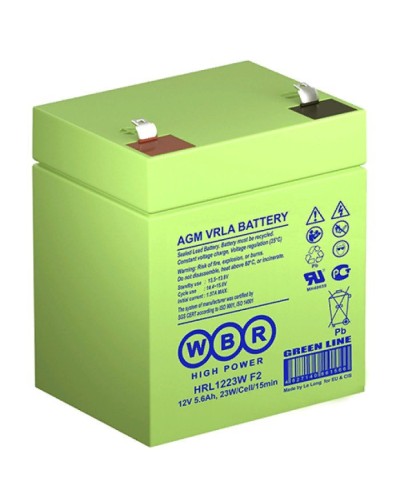WBR HRL1223W F2. Аккумулятор герметичный свинцово-кислотный. WBR в Набережных Челнах