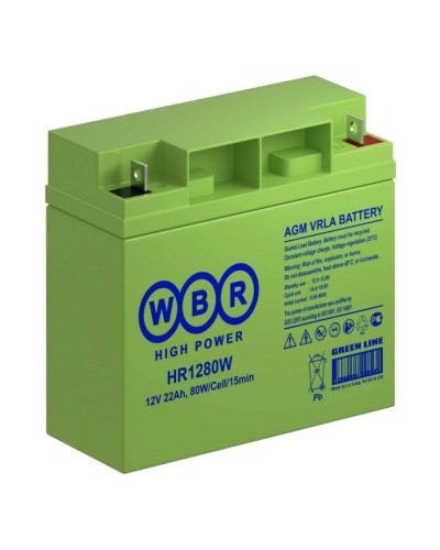 WBR HR1280W. Аккумулятор герметичный свинцово-кислотный. WBR в Набережных Челнах