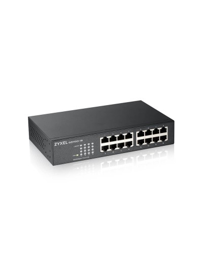 GS1100-16-EU0103F. Коммутатор 16xGE, rack 19, бесшумный. ZYXEL в Набережных Челнах