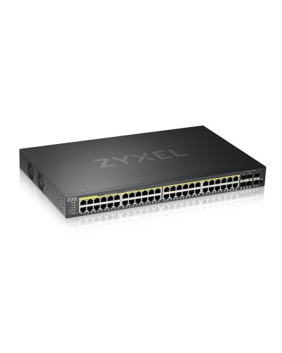 GS2220-50HP-EU0101F. Коммутатор гибридный L2 PoE+ rack 19. ZYXEL в Набережных Челнах