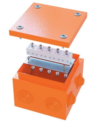 Коробка FS 150х150х80 4P (FSK30410): Коробка ответвительная огнестойкая стальная в Набережных Челнах
