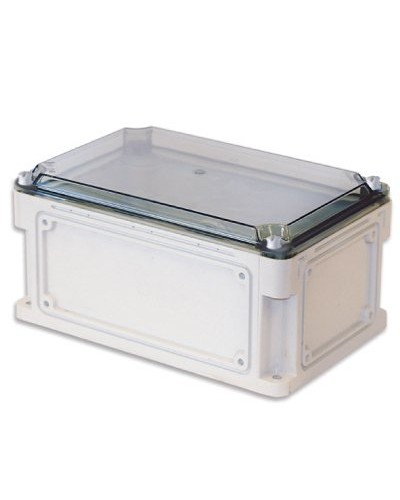 Корпус RAM box 300х150х160, высота крышки 35 мм, IP67 (531311). Корпус с фланцами и прозрачной крышкой, без монтажной платы. ДКС в Набережных Челнах