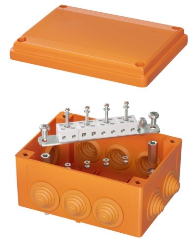 Коробка FS 150х110х70 8P (FSB21804). Коробка ответвительная огнестойкая из термопласта. ДКС в Набережных Челнах