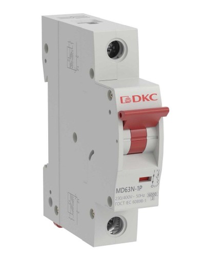 YON max MD63N 1P 20А 6кА C (MD63N-1PC20). Автоматический выключатель. ДКС в Набережных Челнах