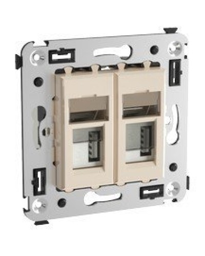 Розетка USB в стену Avanti ванильная дымка (4405543). Розетка USB. ДКС в Набережных Челнах