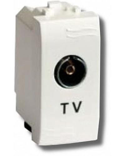 Розетка TV Brava универсальная 1 модуль слоновая кость (75721S): Розетка TV в Набережных Челнах