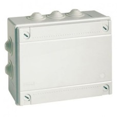 Коробка ответвительная с кабельными вводами IP55, 240х190х90 (54200). Коробка ответвительная. ДКС
