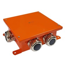 Коробка SMB165 металлическая 164х164х65, 6P (1,5-6 мм²) (56239E). Коробка, огнестойкая. Экопласт