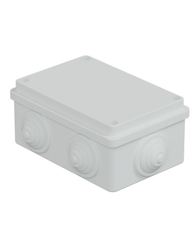 Коробка JBS120 120х80х50, 6 вых., IP55, белая (44008W-1). Коробка монтажная. Экопласт в Набережных Челнах