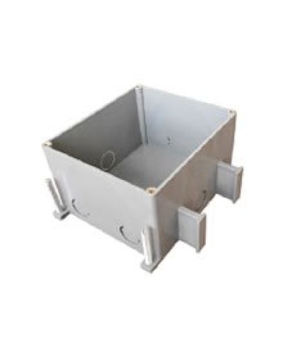 Коробка для люков в пол на 2 поста BOX/2+2ST66 (70125): Коробка для люков в пол на 2 поста 45х45мм + 2 модуля 45х22,5 (70025), пластик в Набережных Челнах