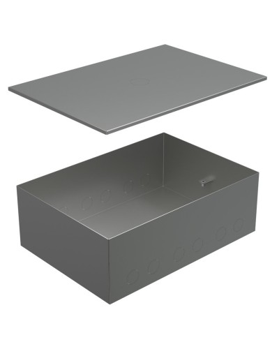 Коробка металлическая с крышкой для заливки в пол BOX/6-8 (70161): Коробка металлическая с крышкой для заливки в пол 249,6х167,6х75мм, для люков 70062, 70082 в Набережных Челнах