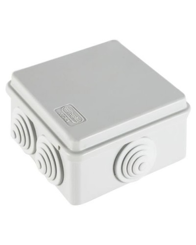 Коробка JBS101 100х100х55, 6 вых., IP55, серая (44037). Коробка монтажная. Экопласт в Набережных Челнах