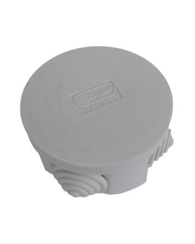 Коробка 3001 D70x36, 4 вых, IP55, серая (44001HF). Коробка монтажная. Экопласт в Набережных Челнах