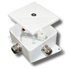КМ-О (2к*6,0)-IP66-100х100, три ввода: Коробка монтажная огнестойкая