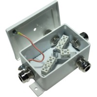 КМ-О (6к)-IP66-d, три ввода: Коробка монтажная огнестойкая