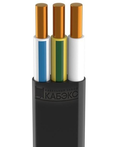 ВВГ-Пнг(А)-LS 3х2,5 ОК (N PE) 0,66кВ Кабэкс (ТХМ00375262). Кабель силовой огнестойкий, не распространяющий горение, с низким дымо- и газовыделением. Кабэкс в Набережных Челнах