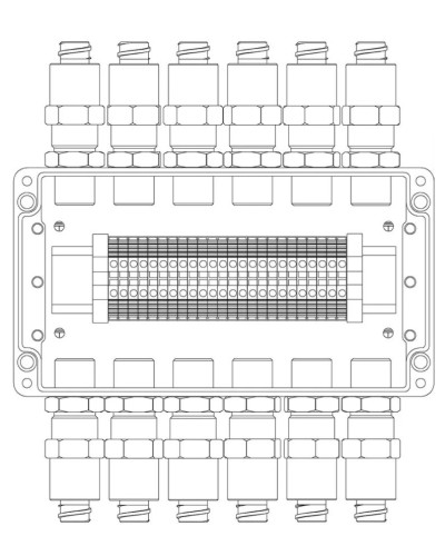 КВМК 2401. Коробка коммутационная взрывозащищенная. Компания СМД в Набережных Челнах